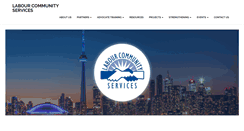 Desktop Screenshot of labourcommunityservices.ca